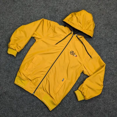 2 in 1 Tommy Mercedes Jacket - Yellow